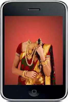 Play Marriage Saree Photo Suit