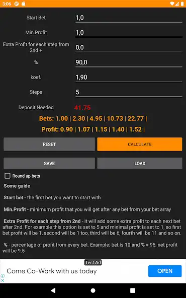 Play Martingale calculator as an online game Martingale calculator with UptoPlay