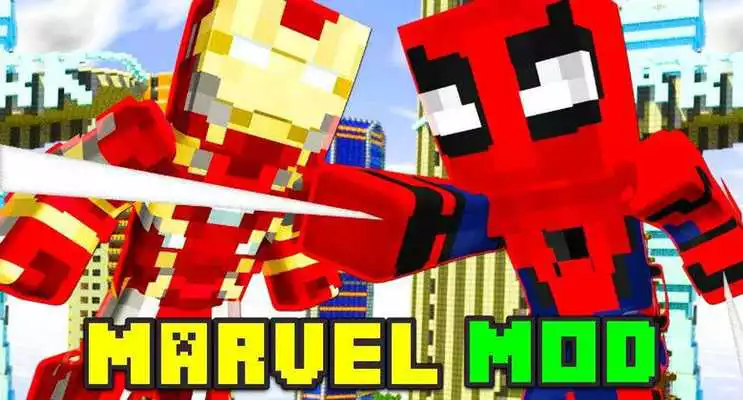 Play Marvel Mod for Minecraft PE