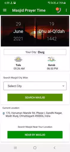 Play Masjid Prayer Time as an online game Masjid Prayer Time with UptoPlay