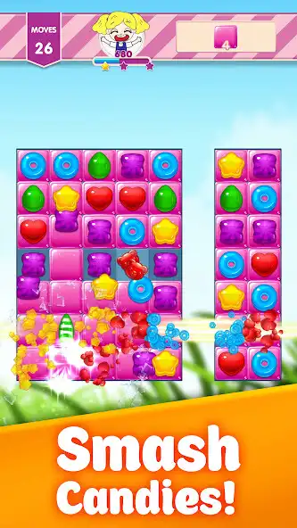 Play Match Happy Sweet : merge game as an online game Match Happy Sweet : merge game with UptoPlay