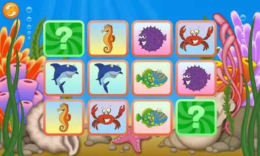 Play Matching Game - Ocean  and enjoy Matching Game - Ocean with UptoPlay