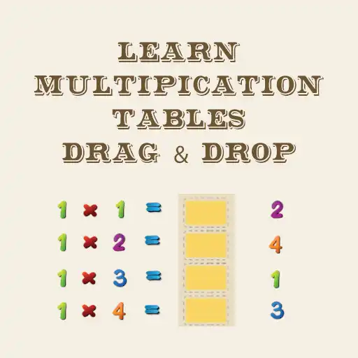 Play Mathematics Tables Drag  Drop APK