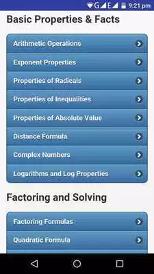 Play Math Formulas for Students