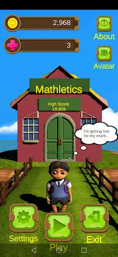 Play Mathletics Endless Run  and enjoy Mathletics Endless Run with UptoPlay