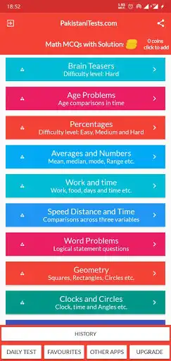 Play Math MCQs with Solutions - GRE, NTS,GAT, HAT, PPSC  and enjoy Math MCQs with Solutions - GRE, NTS,GAT, HAT, PPSC with UptoPlay