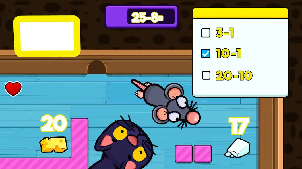 Play Math Mouse as an online game Math Mouse with UptoPlay