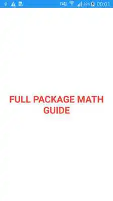 Play Math Package