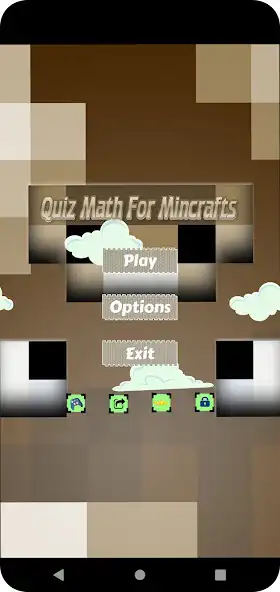 Play Math Quiz for Minicraft as an online game Math Quiz for Minicraft with UptoPlay