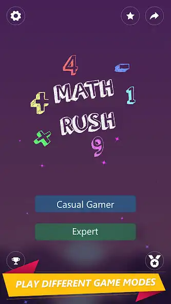 Play Math Rush  and enjoy Math Rush with UptoPlay