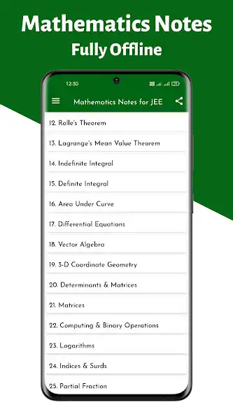 Play Maths Notes for JEE Offline  and enjoy Maths Notes for JEE Offline with UptoPlay