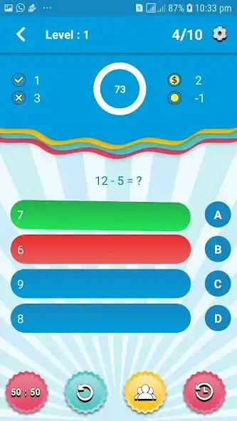 Play Maths Quiz - Maths Puzzle - English Quiz  and enjoy Maths Quiz - Maths Puzzle - English Quiz with UptoPlay