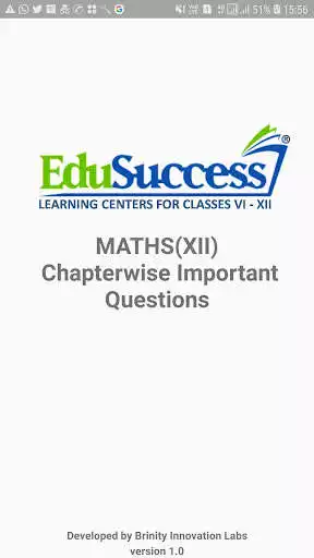 Play Maths (XII) -Notes & Chapterwise Important Que  and enjoy Maths (XII) -Notes & Chapterwise Important Que with UptoPlay