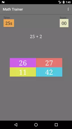 Play Math Trainer as an online game Math Trainer with UptoPlay