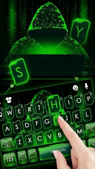 Play Matrix Hacker Keyboard Background as an online game Matrix Hacker Keyboard Background with UptoPlay