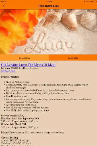 Play Maui Luau Guide