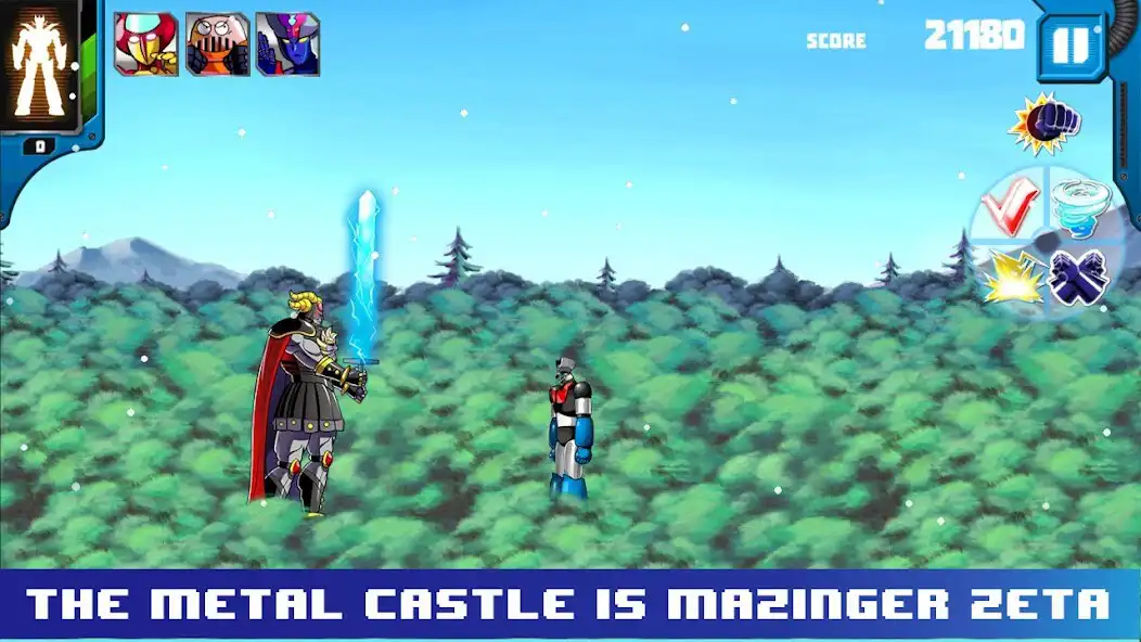 Play Mazinger Z Returns as an online game Mazinger Z Returns with UptoPlay