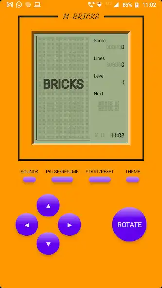 Play M-Bricks as an online game M-Bricks with UptoPlay