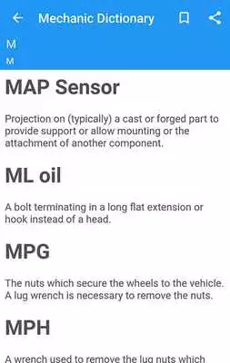 Play Mechanic Dictionary