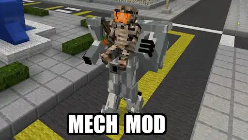 Play Mech Mod for Minecraft PE  and enjoy Mech Mod for Minecraft PE with UptoPlay