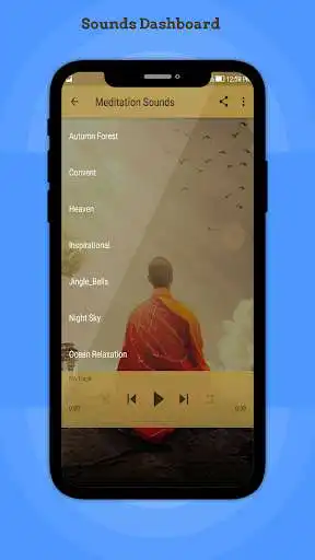 Play Meditation Sounds as an online game Meditation Sounds with UptoPlay