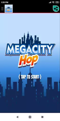 Play Megacity Hop Game as an online game Megacity Hop Game with UptoPlay