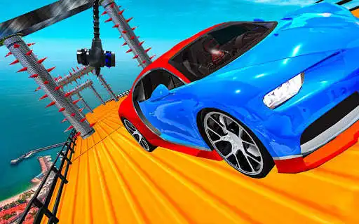 Play Mega Classic Car Stunts 3D - GT Racing Stunts 2021 as an online game Mega Classic Car Stunts 3D - GT Racing Stunts 2021 with UptoPlay