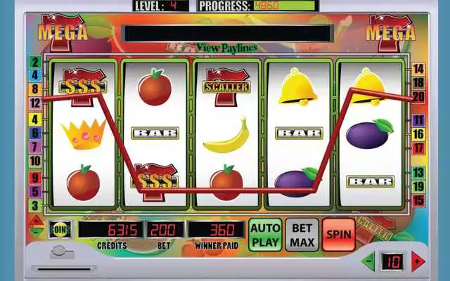 Play Mega Sevens Slot Machine