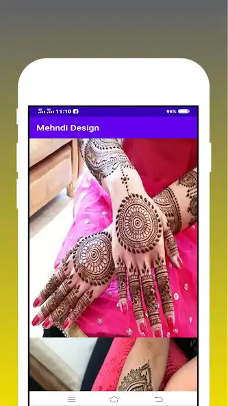 Play Mehndi Design 2020 Offline as an online game Mehndi Design 2020 Offline with UptoPlay