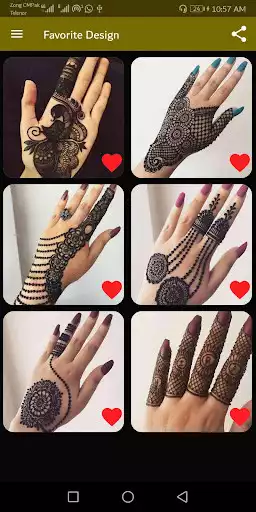 Play Mehndi Design 2021 as an online game Mehndi Design 2021 with UptoPlay