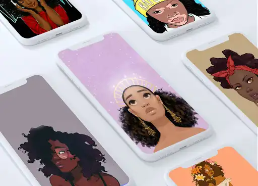 Play APK Melanin wallpapers: Girly, Cute, Girls  and enjoy Melanin wallpapers: Girly, Cute, Girls with UptoPlay com.soko.melanin.black.dope.ghetto.wallpaper.HD