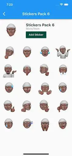 Play Memoji Black People Stickers for WhatsApp as an online game Memoji Black People Stickers for WhatsApp with UptoPlay