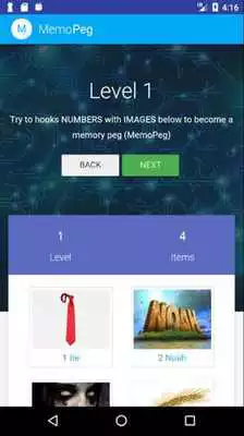 Play MemoPeg (Memory Technique - Peg System)