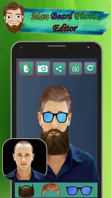 Play Men Beard Photo Editor-Men Mustache And Beard App