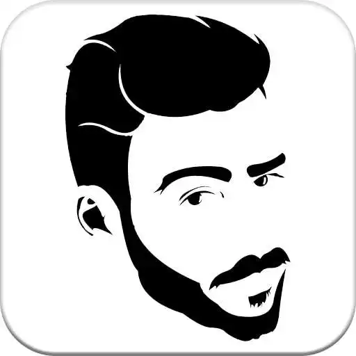 Run free android online Men Hairstyle set my face APK