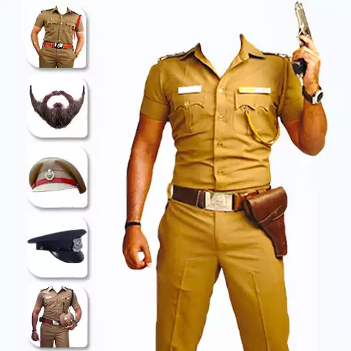 Play Men Police Suit Photo Editor APK