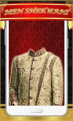 Play Men Sherwani Photo Maker