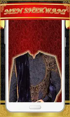 Play Men Sherwani Photo Maker