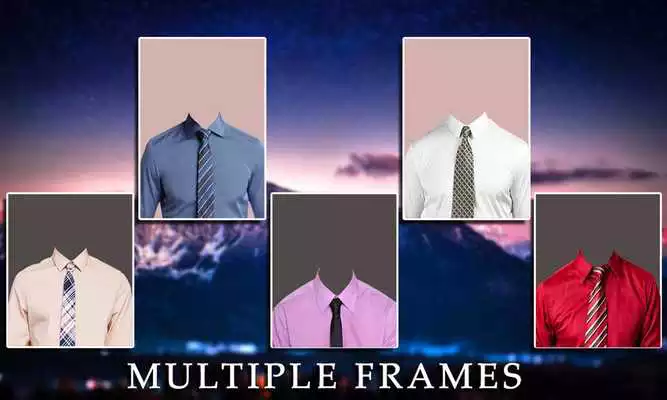 Play Men Shirt Photo Frame Editor