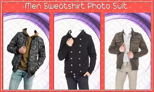 Play Men Sweatshirt - Photo Suit  and enjoy Men Sweatshirt - Photo Suit with UptoPlay