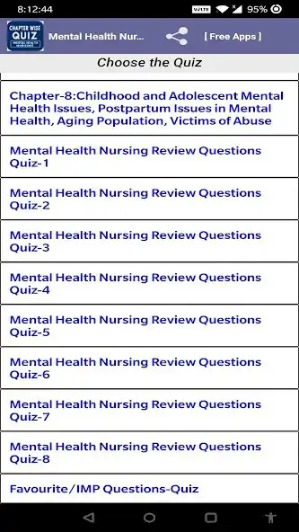 Play Mental Health Nursing Quiz as an online game Mental Health Nursing Quiz with UptoPlay