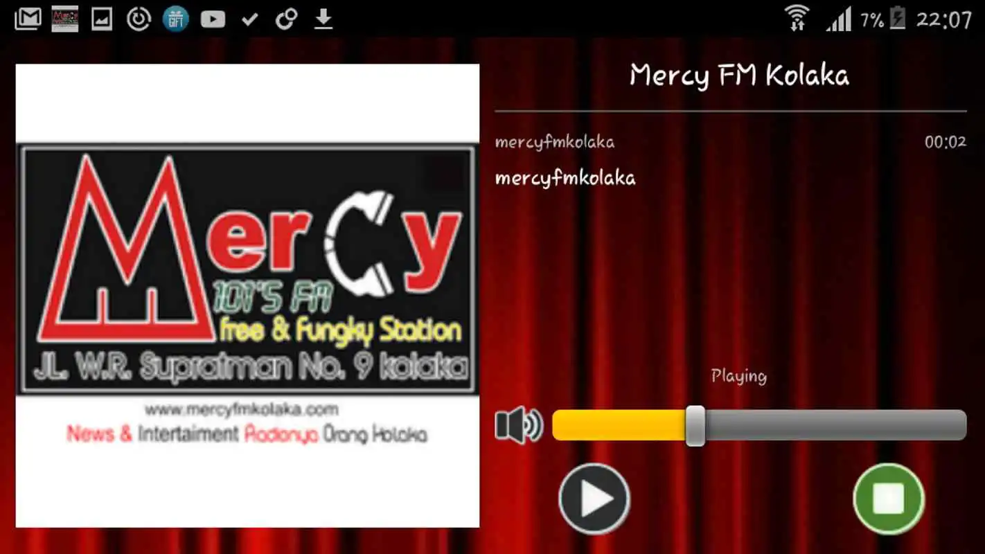 Play Mercy FM Kolaka