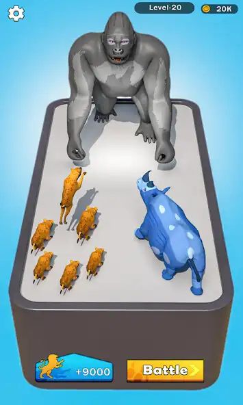 Play Merge Animal Evolution as an online game Merge Animal Evolution with UptoPlay