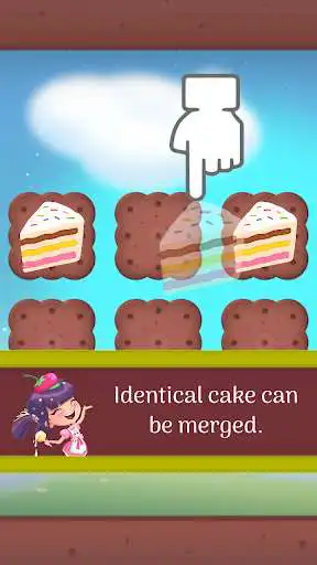 Play Merge Cakes - Click & Tycoon as an online game Merge Cakes - Click & Tycoon with UptoPlay