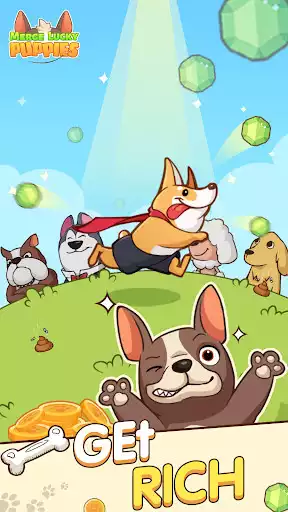 Play Merge Lucky Puppies  and enjoy Merge Lucky Puppies with UptoPlay