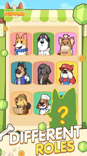 Play Merge Lucky Puppies as an online game Merge Lucky Puppies with UptoPlay