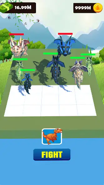 Play Merge Master:Dragon Fusion War as an online game Merge Master:Dragon Fusion War with UptoPlay