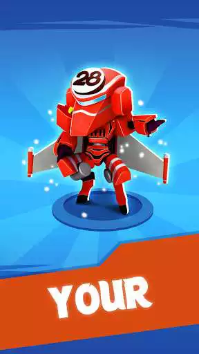 Play Merge Plane Robots - Idle Game as an online game Merge Plane Robots - Idle Game with UptoPlay