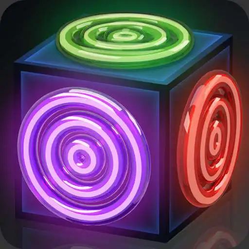 Play Merge Rings Neon - Drag n Fuse APK