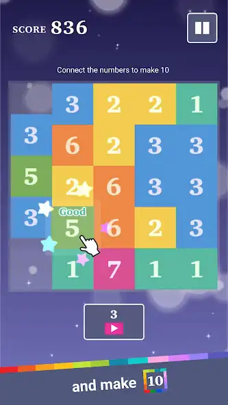 Play Merge The Numbers：Brain Puzzle as an online game Merge The Numbers：Brain Puzzle with UptoPlay